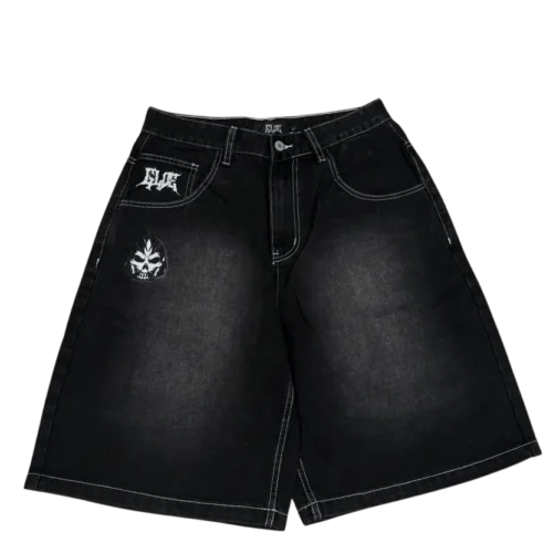 AC X GLOE BLACK JORTS V2 f