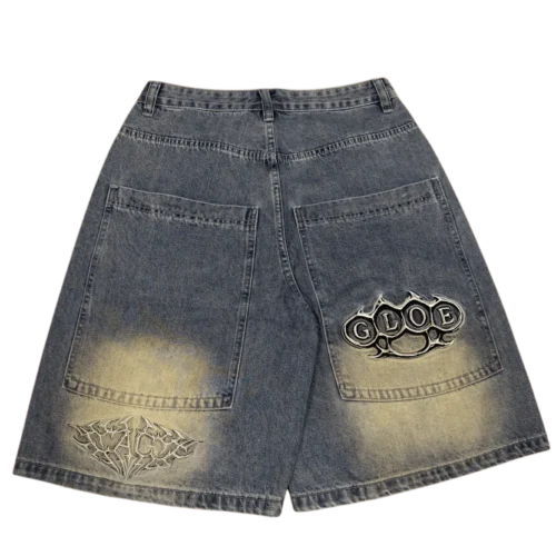 AC X GLOE BLUE JORTS V2