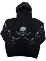Black Skull Hoodie V2