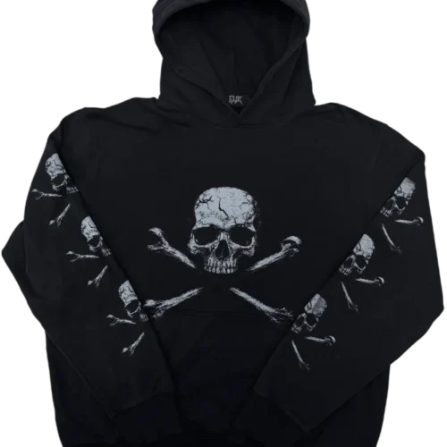 Black Skull Hoodie V2