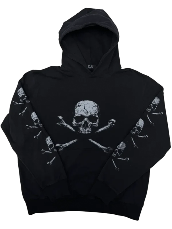 Black Skull Hoodie V2