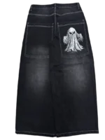 Black Wash Wide Leg GLOE Ghost Jeans