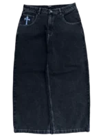 Black Wide Leg GLOE Cross Jeans v2 g