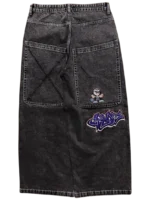 Black Wide Leg GLOE Thug Jeans v2