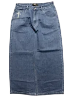 Blue Wide Leg GLOE Cyber Cross Jeans f